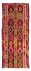 Tappeto corsia Tappeto Kelim - Vecchio - 280 x 112 cm - multicolore