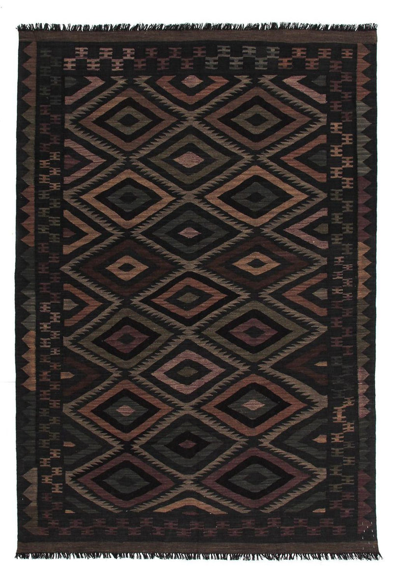 Tappeto Kelim - Splash - 244 x 169 cm - multicolore