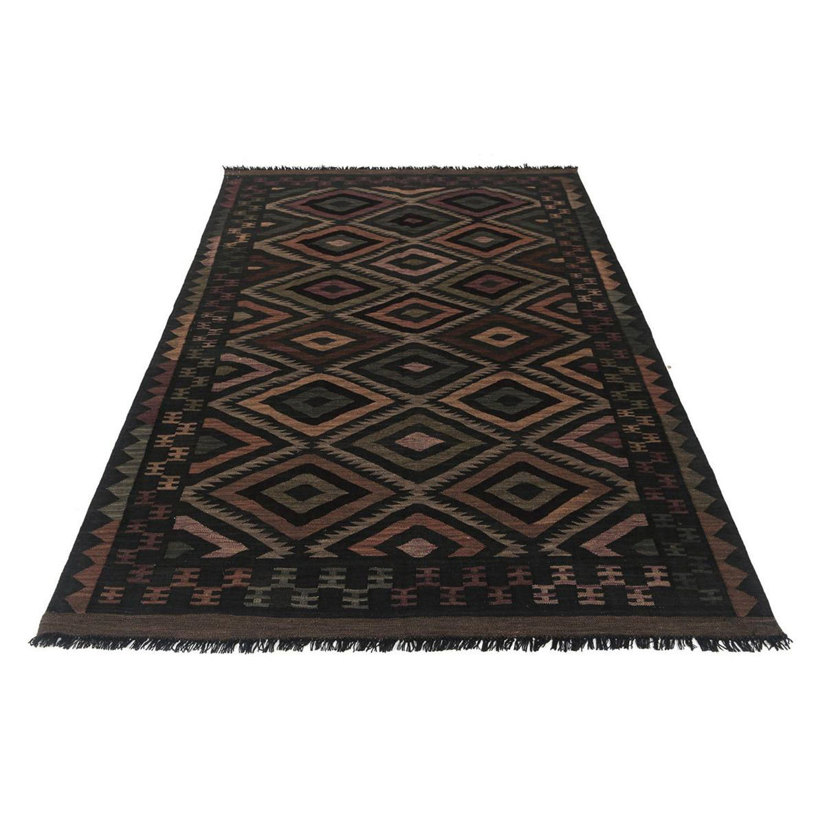 Tappeto Kelim - Splash - 244 x 169 cm - multicolore