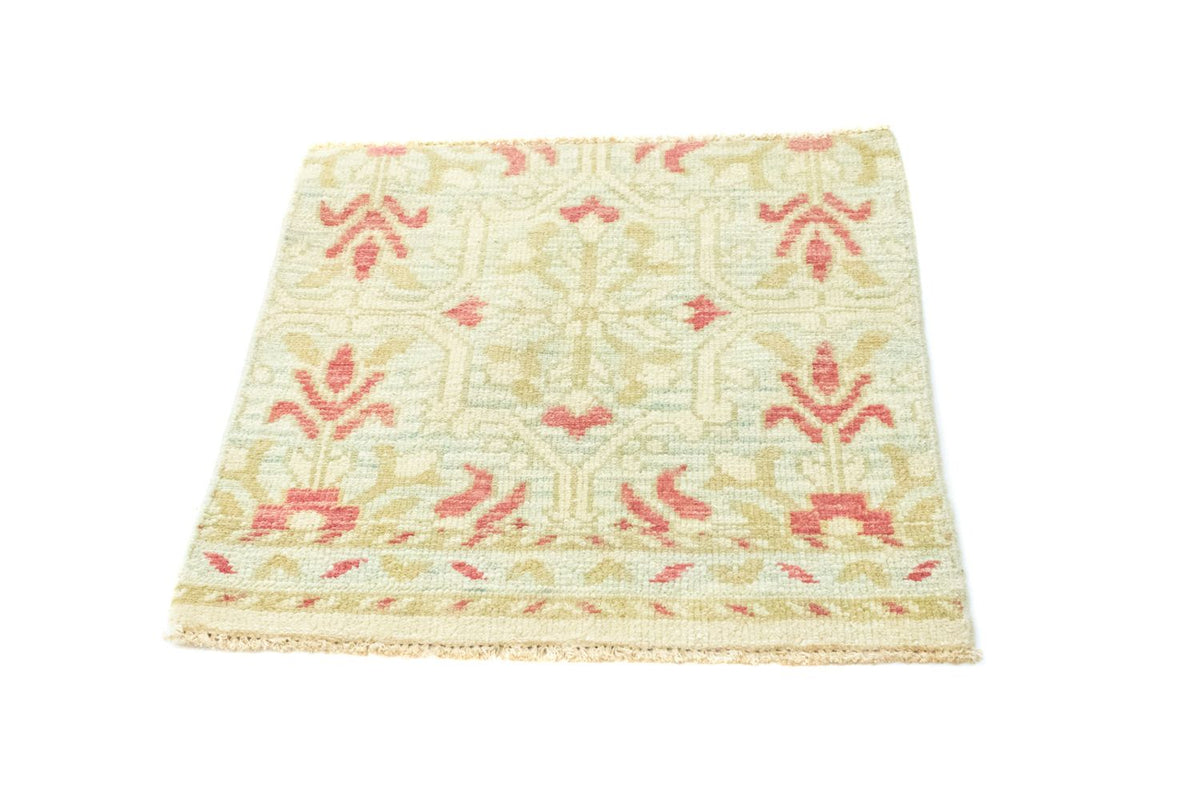 Tappeto di design quadrato  - 63 x 62 cm - beige