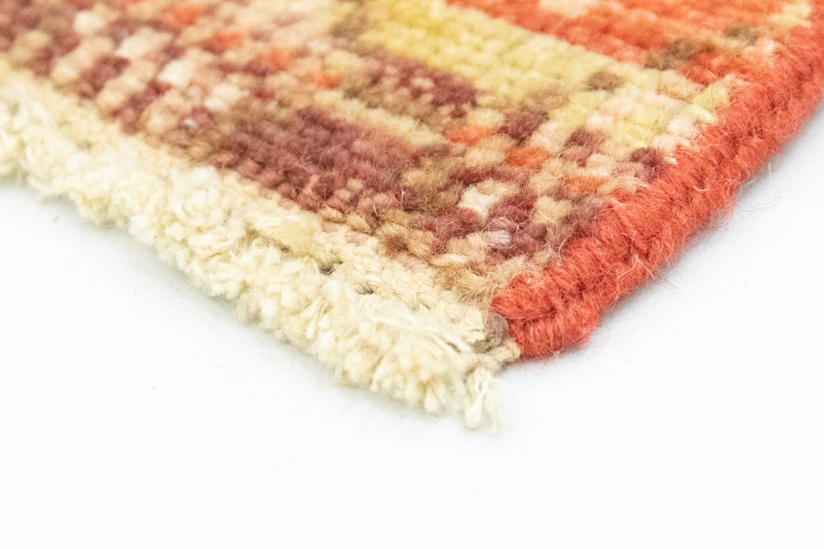 Tappeto di design quadrato  - 59 x 58 cm - arancione