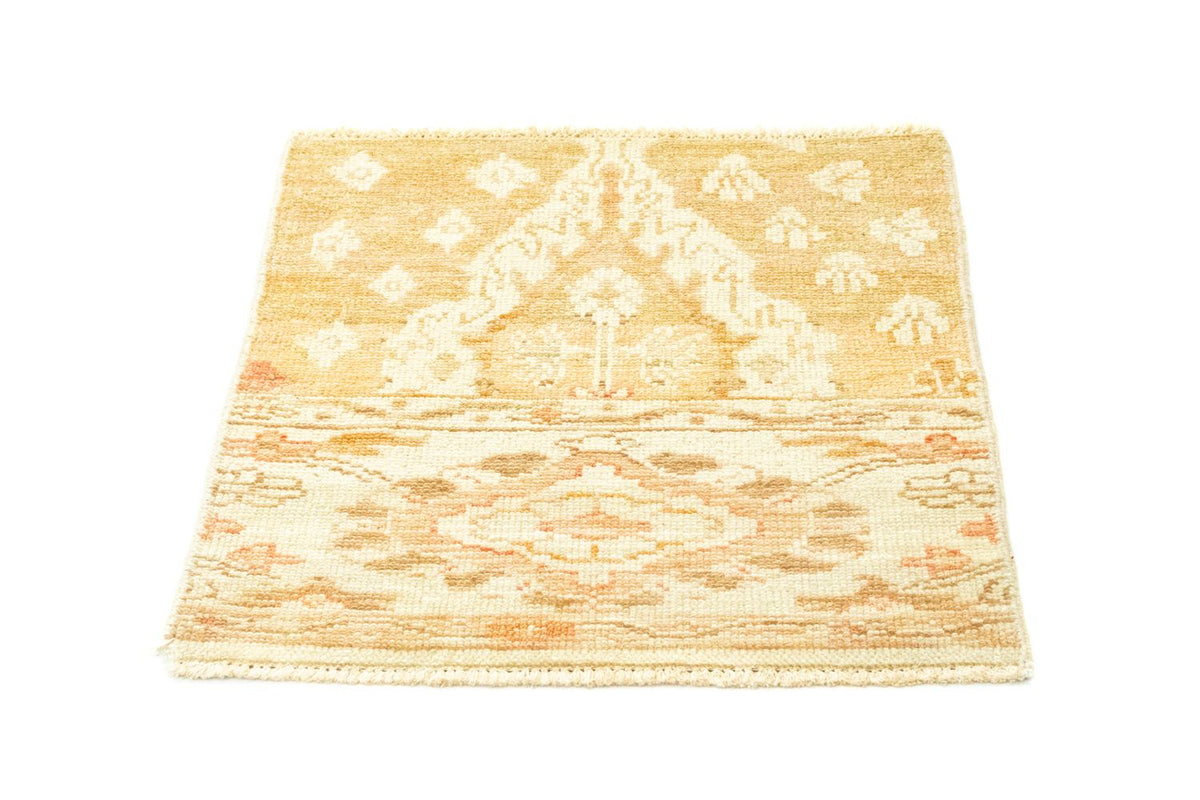 Tappeto di design quadrato  - 60 x 58 cm - beige