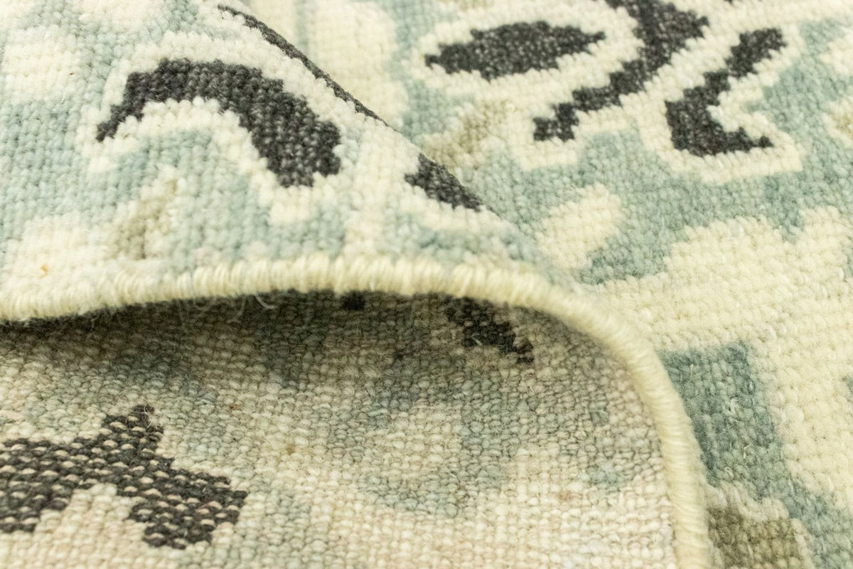 Tappeto di lana - 93 x 60 cm - verde chiaro