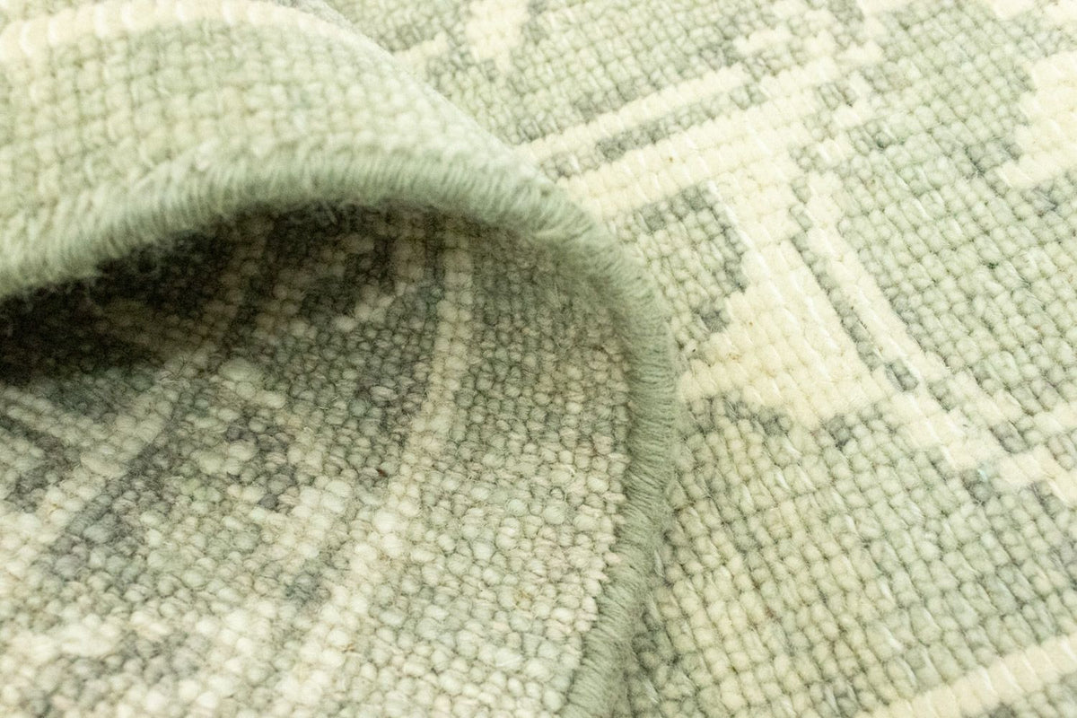 Tappeto di lana - 90 x 55 cm - verde