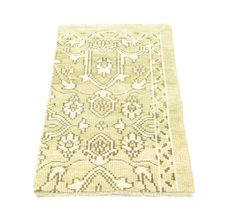 Tappeto di lana - 100 x 60 cm - verde chiaro