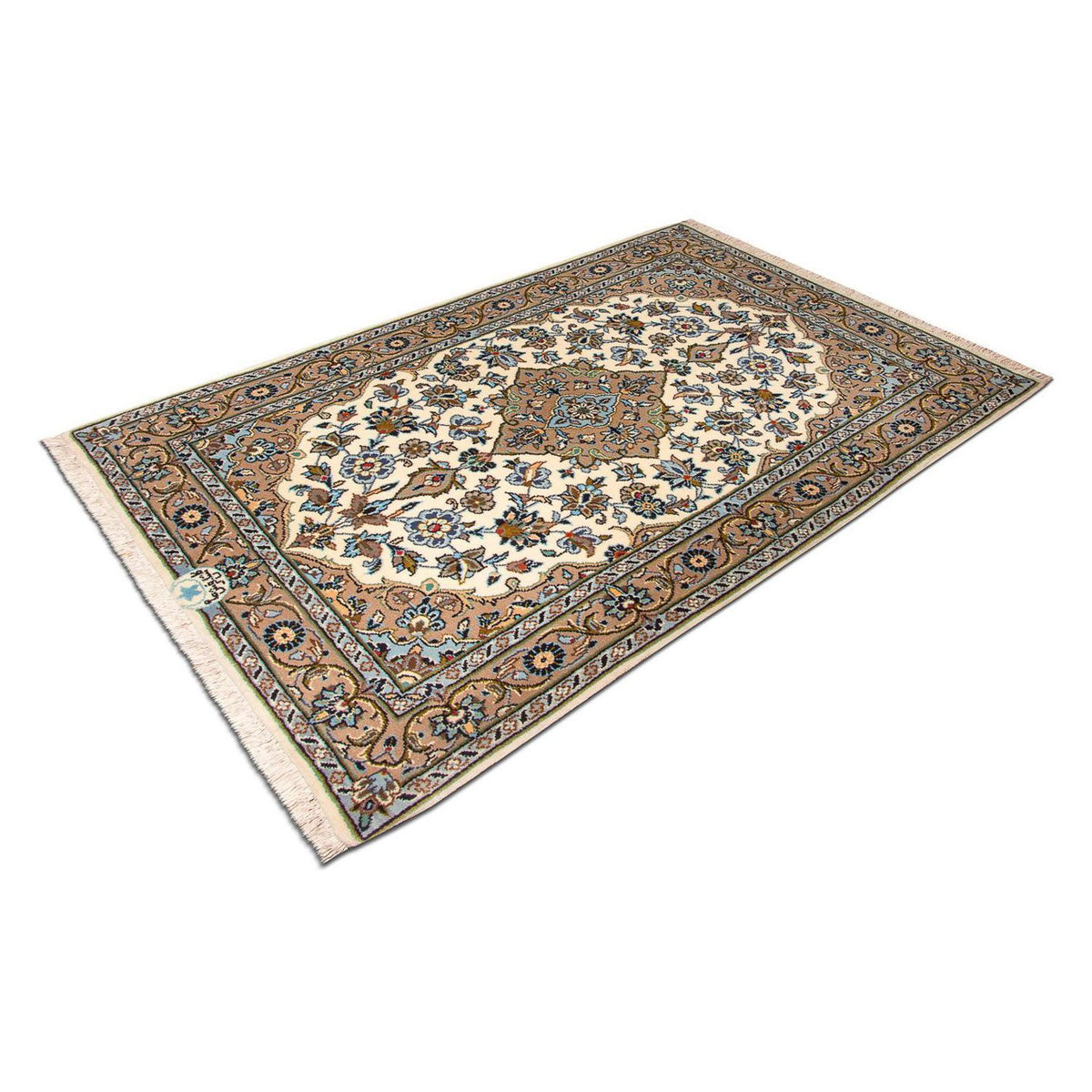 Tappeto Persero - Keshan - 125 x 79 cm - beige