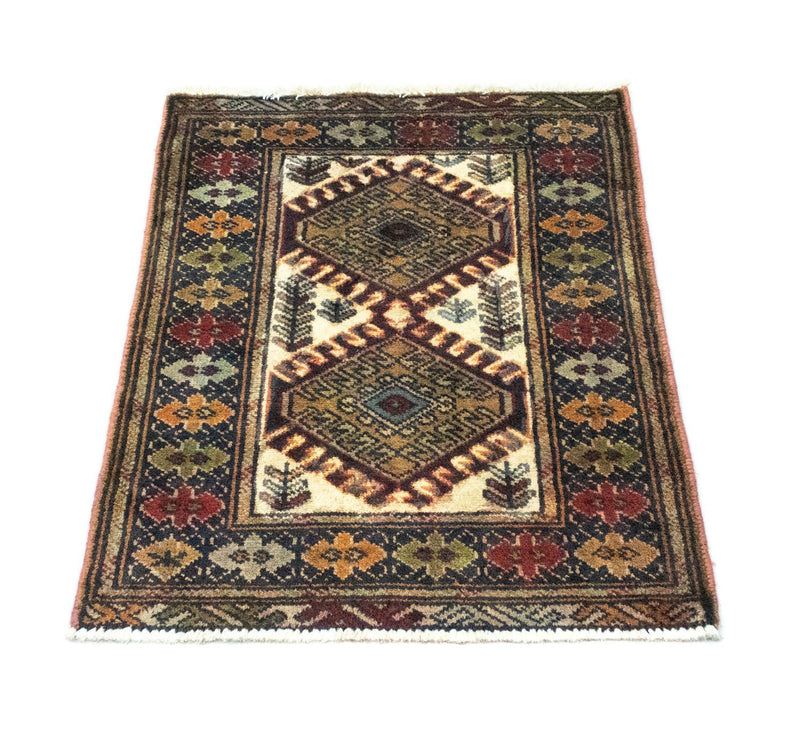 Tappeto Turkaman - 86 x 60 cm - beige