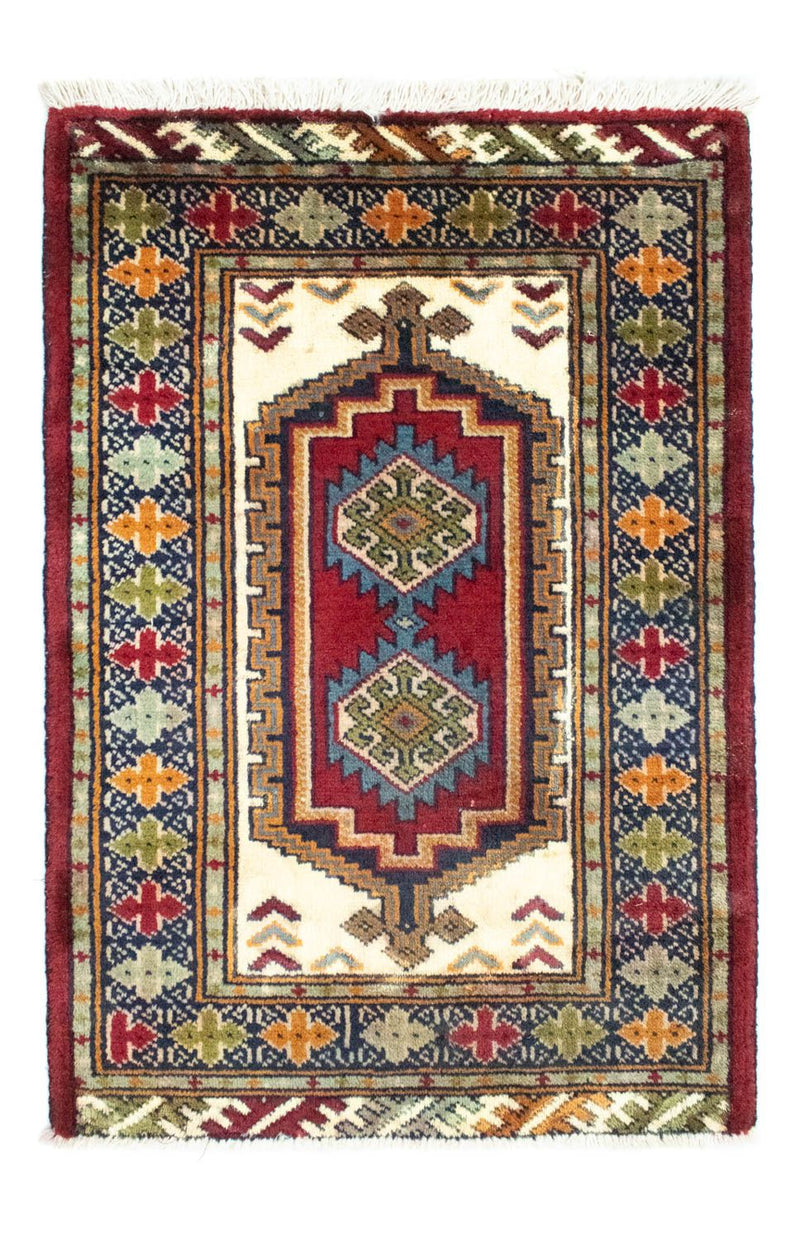 Tappeto Turkaman - 87 x 60 cm - rosso