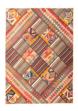 Tappeto Patchwork - 200 x 150 cm - multicolore