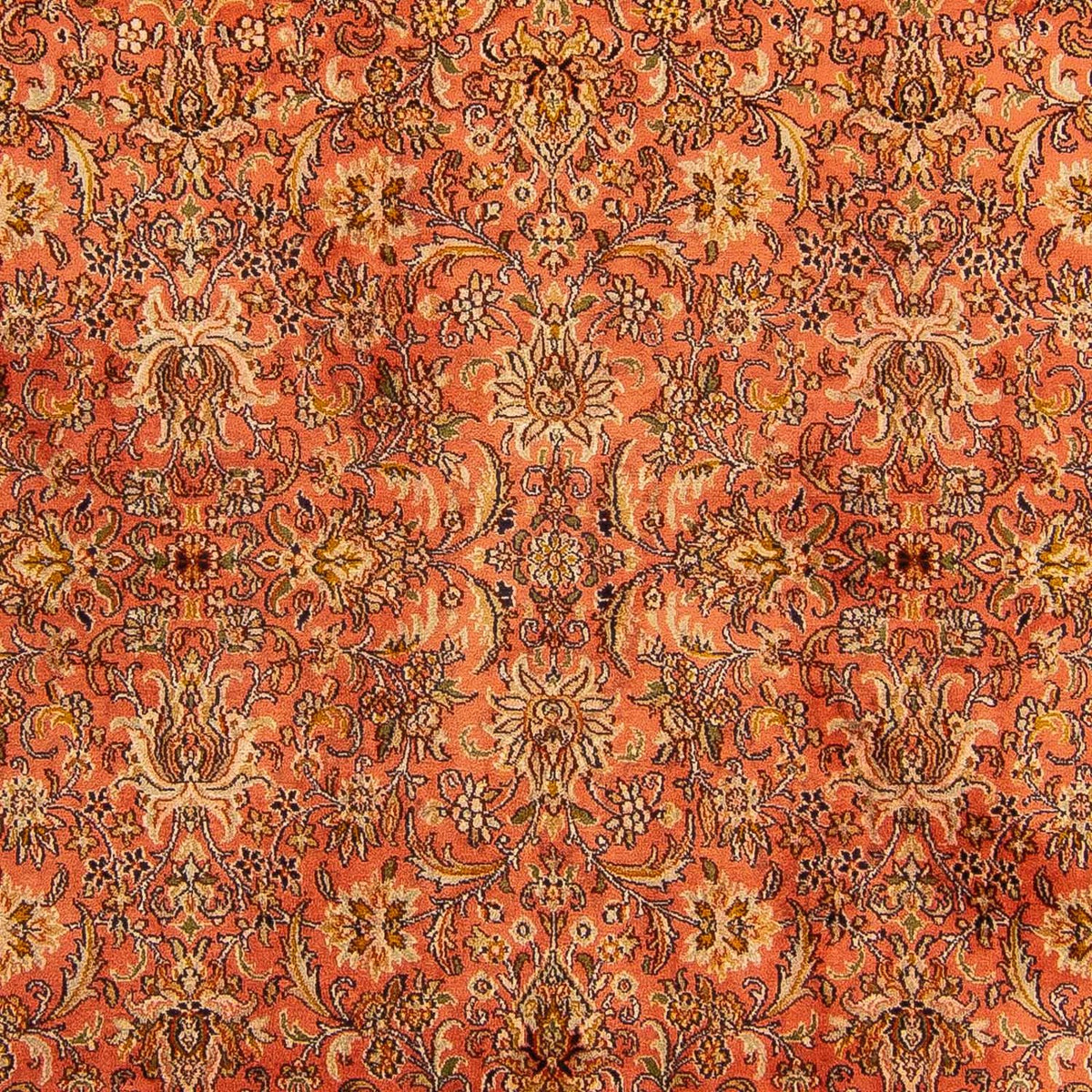 Tappeto di seta - Seta del Kashmir - 276 x 187 cm - ruggine
