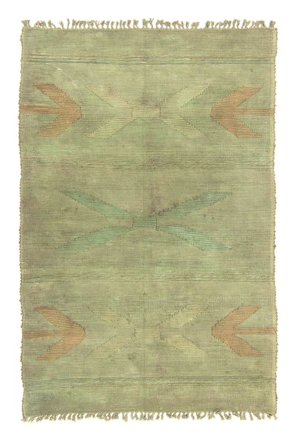 Tappeto Kelim - Tendenza - 208 x 130 cm - verde