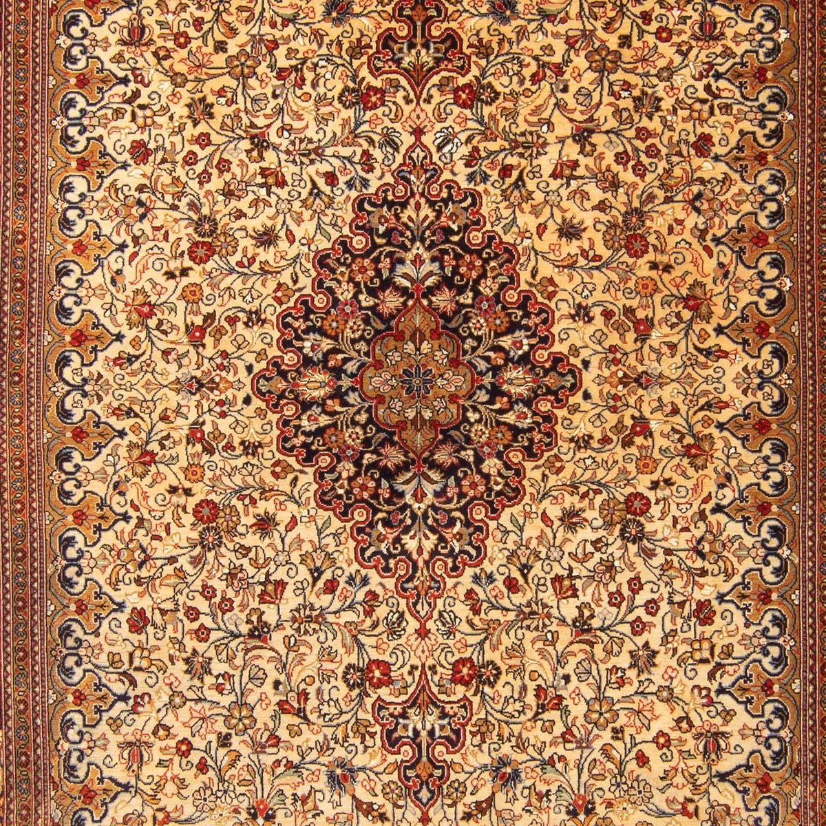 Tappeto Persero - Ghom - 210 x 145 cm - beige