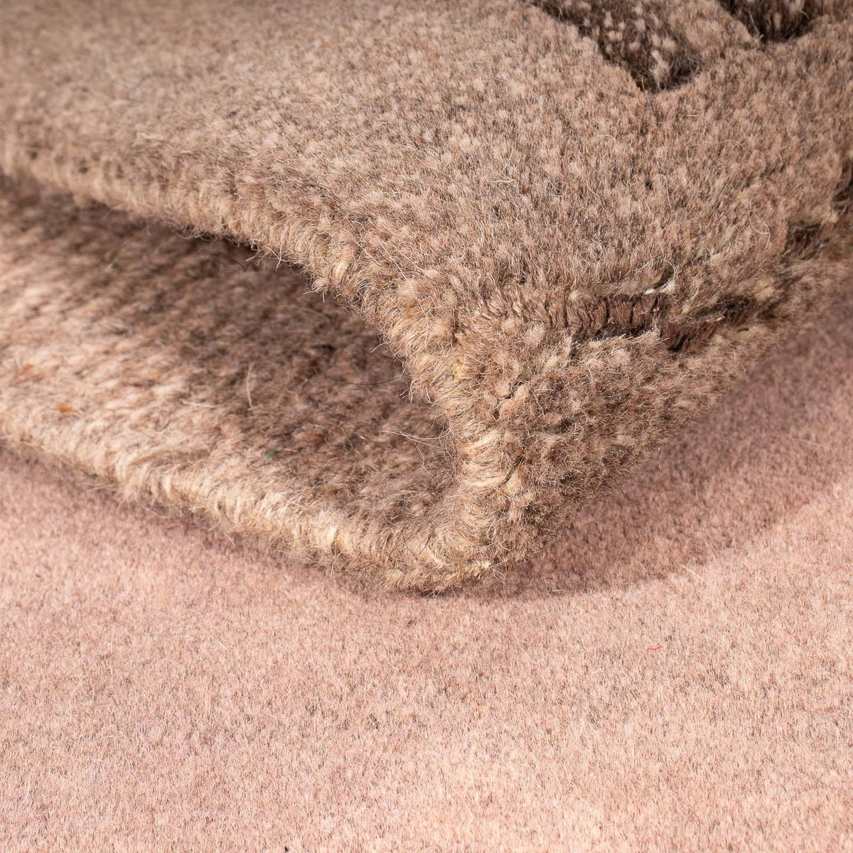 Tappeto Nepal - 180 x 124 cm - cioccolato chiaro