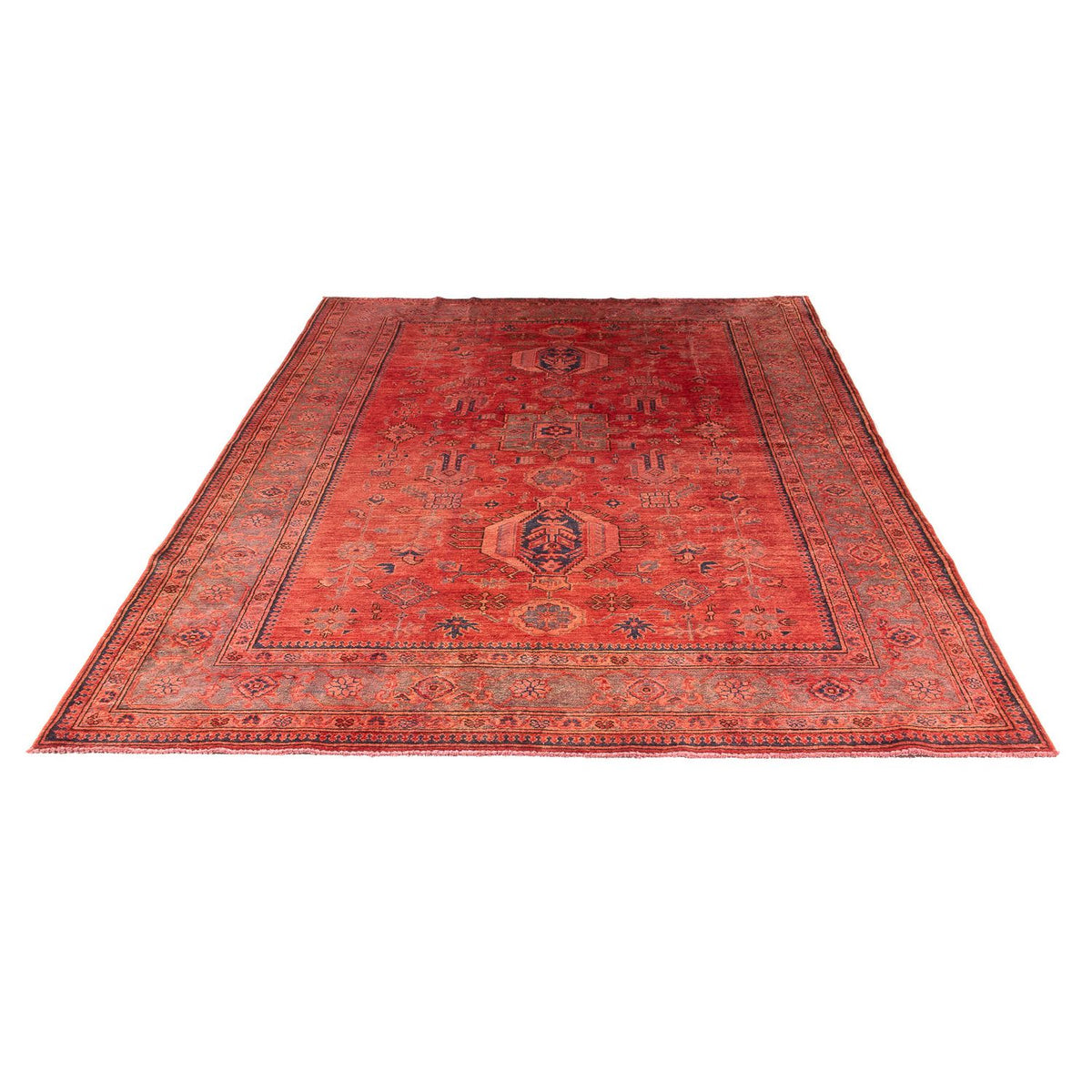 Tappeto Ziegler - Kazak - 244 x 183 cm - rosso chiaro