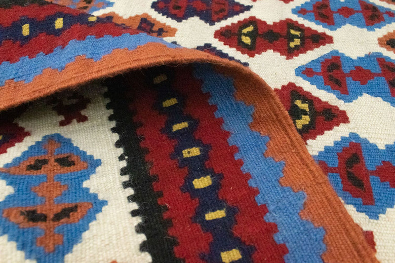Tappeto Kelim - Vecchio - 221 x 114 cm - beige