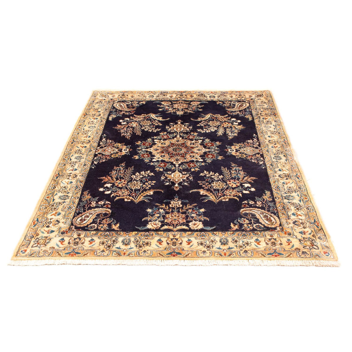 Tappeto Persero - Nain - Reale - 197 x 129 cm - blu scuro
