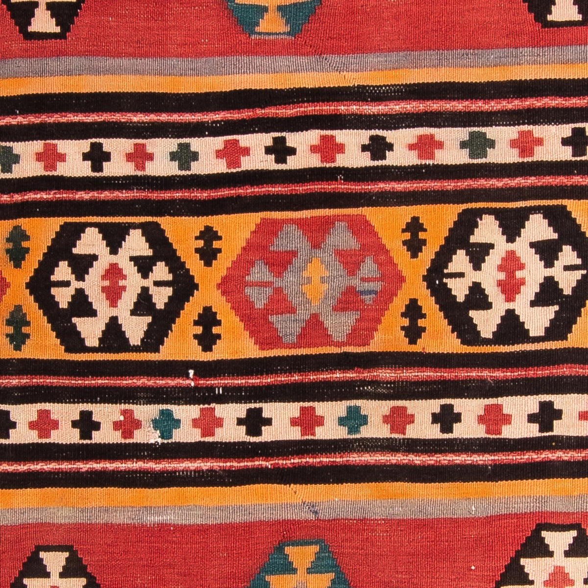 Tappeto corsia Tappeto Kelim - Vecchio - 295 x 160 cm - multicolore