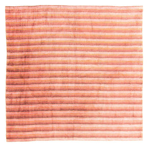 Tappeto in viscosa quadrato  - 197 x 197 cm - multicolore
