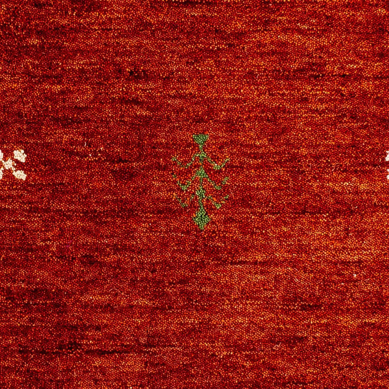 Tappeto Gabbeh - Indus - 90 x 60 cm - rosso scuro