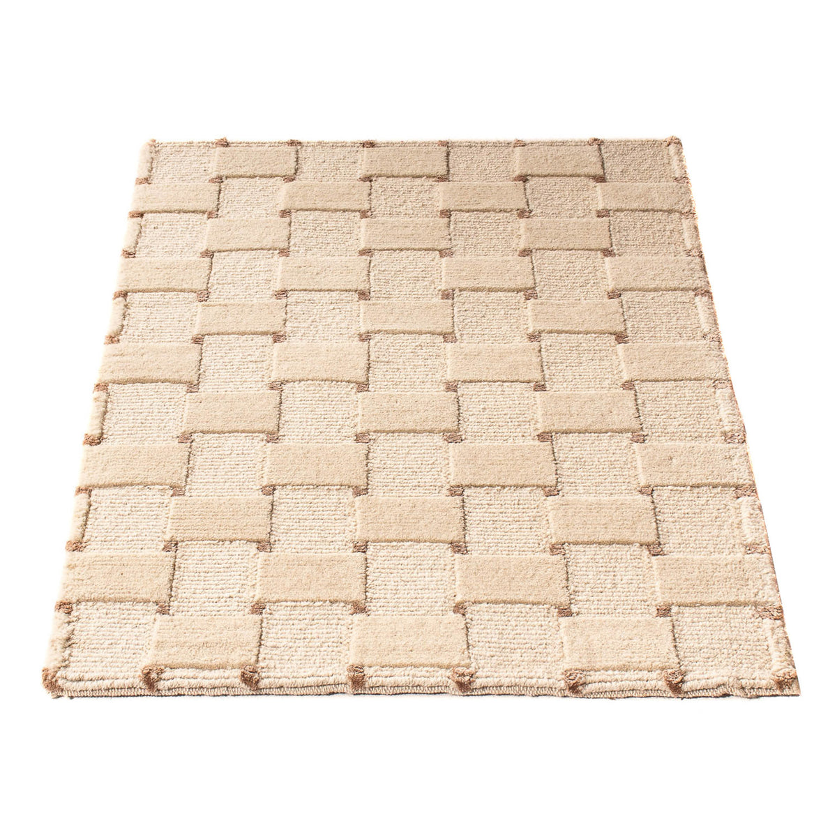 Tappeto Nepal - 90 x 60 cm - beige
