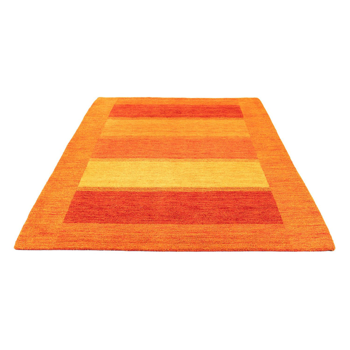 Tappeto di lana - 225 x 162 cm - arancione