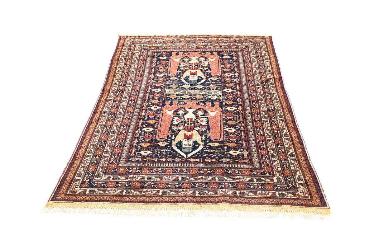 Tappeto afgano - 196 x 122 cm - blu