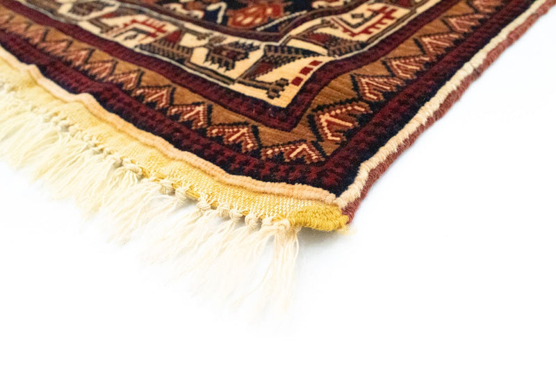 Tappeto afgano - 196 x 122 cm - blu