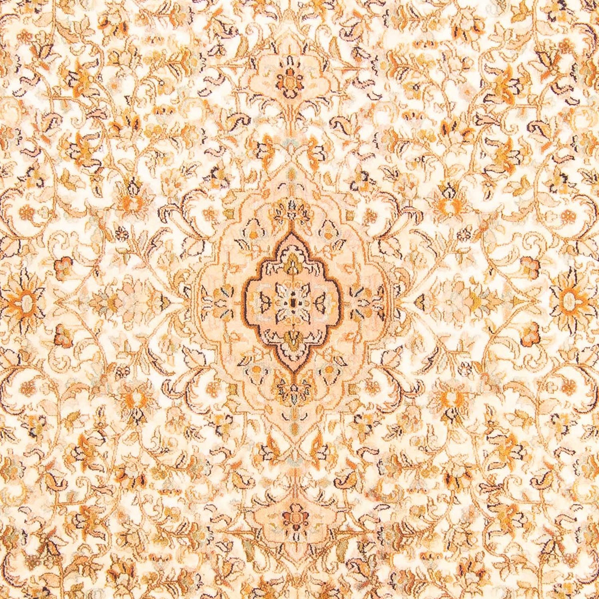 Tappeto di seta - Seta del Kashmir - 270 x 186 cm - beige