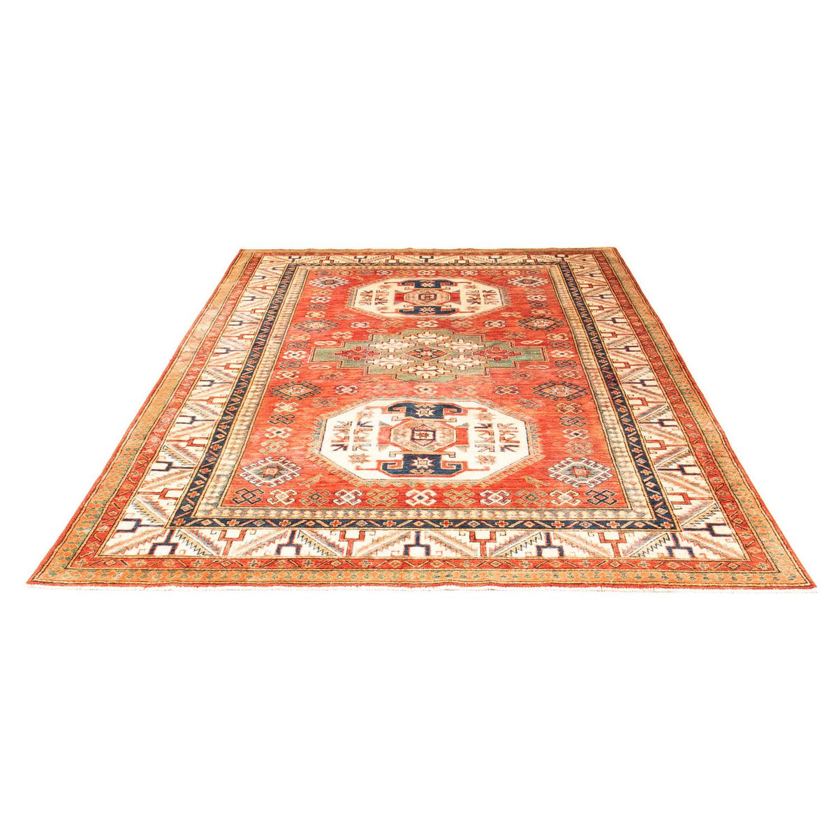 Tappeto Ziegler - Kazak - 265 x 190 cm - rosso chiaro