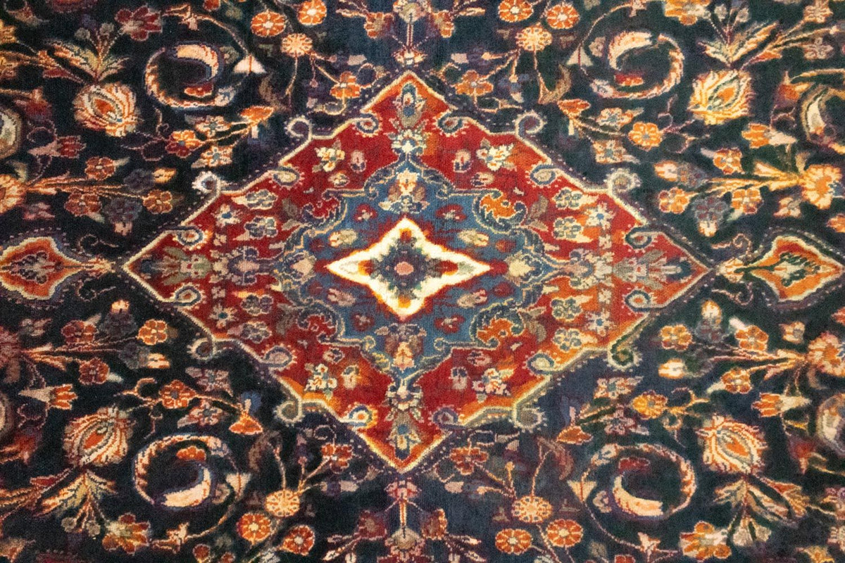 Tappeto corsia Tappeto Persero - Nomade - 227 x 129 cm - blu