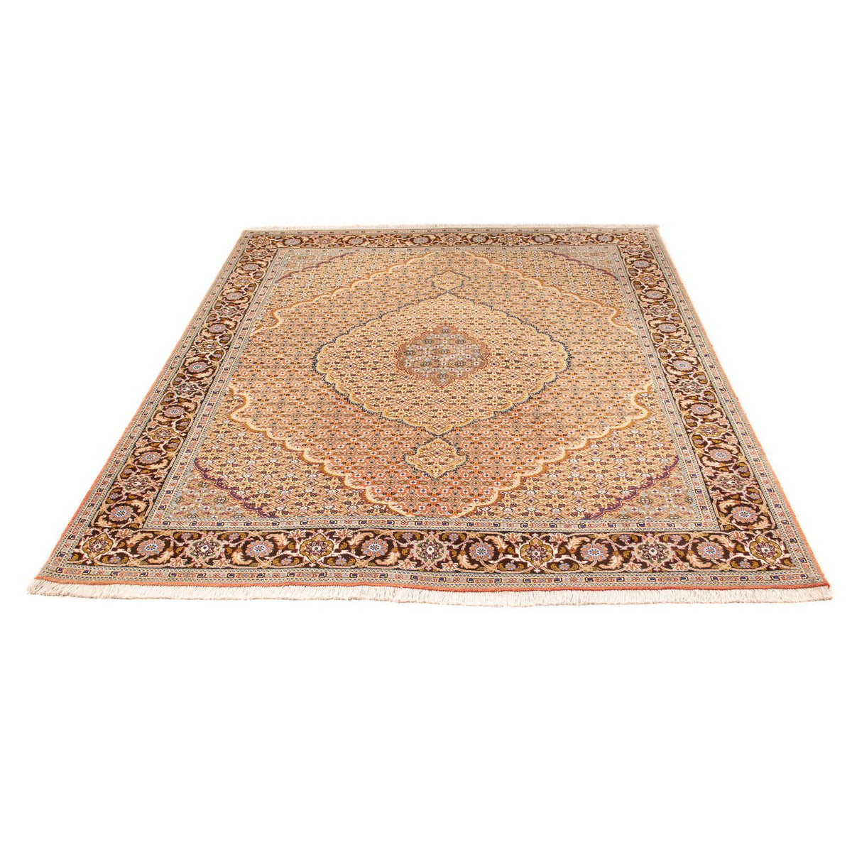 Tappeto Persero - Tabriz - Reale - 203 x 158 cm - beige