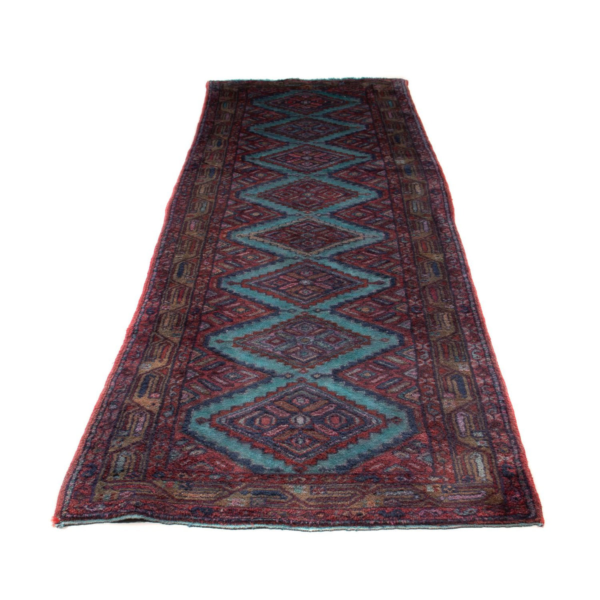 Tappeto corsia Tappeto Persero - Nomade - 281 x 89 cm - blu