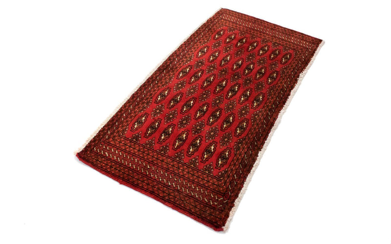 Tappeto Turkaman - 130 x 60 cm - rosso