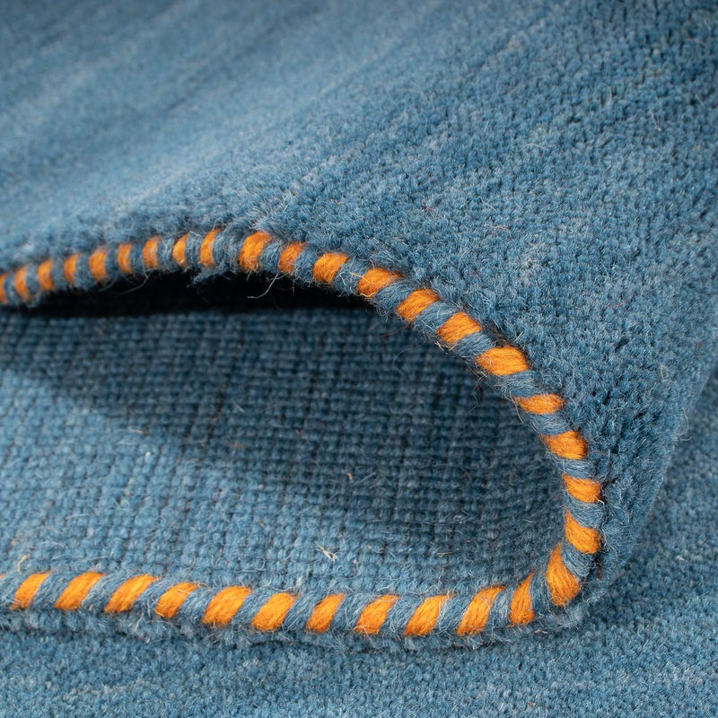 Tappeto Nepal - 203 x 142 cm - blu