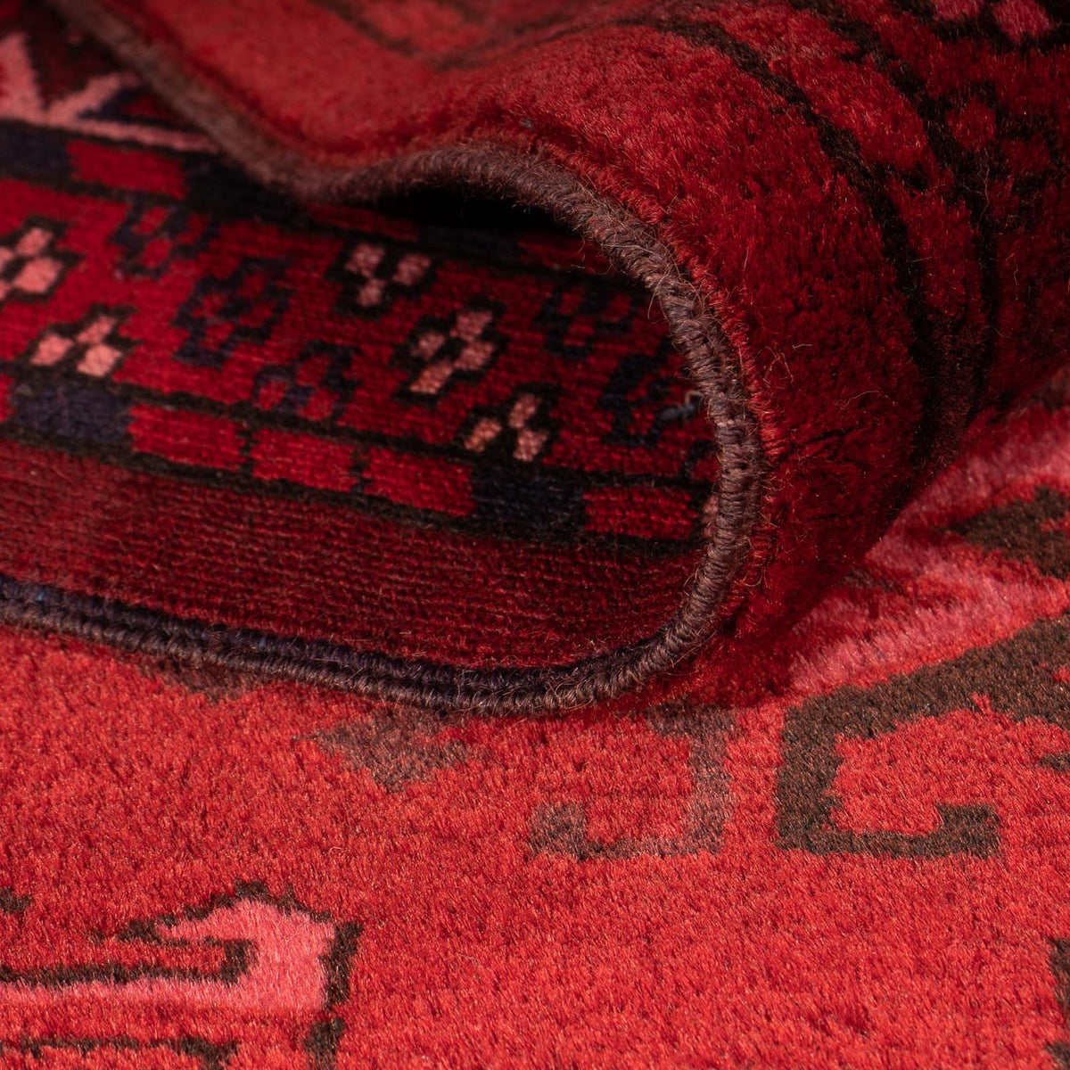Tappeto afgano - 323 x 279 cm - rosso