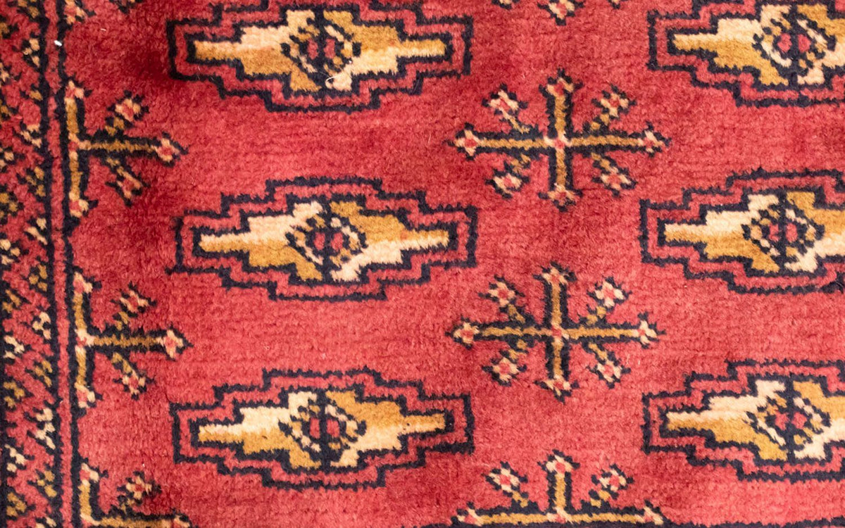 Tappeto Turkaman - 130 x 60 cm - rosso