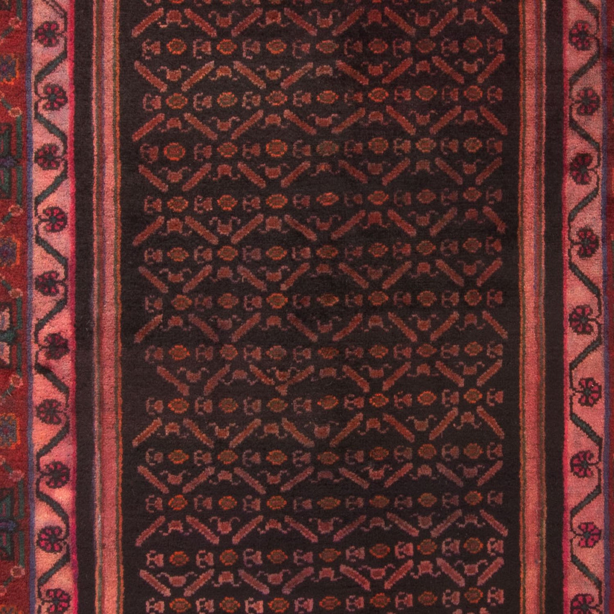 Tappeto Persero - Nomade - 300 x 155 cm - rosso scuro