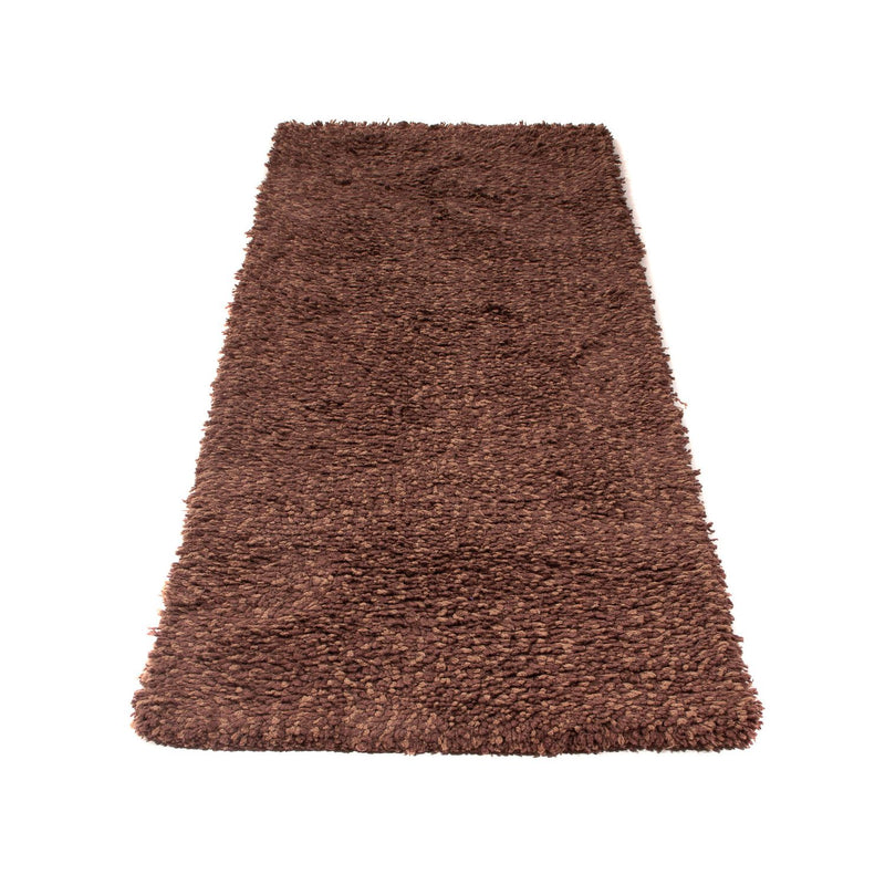 Tappeto corsia Tappeto a pelo alto - 198 x 70 cm - marrone