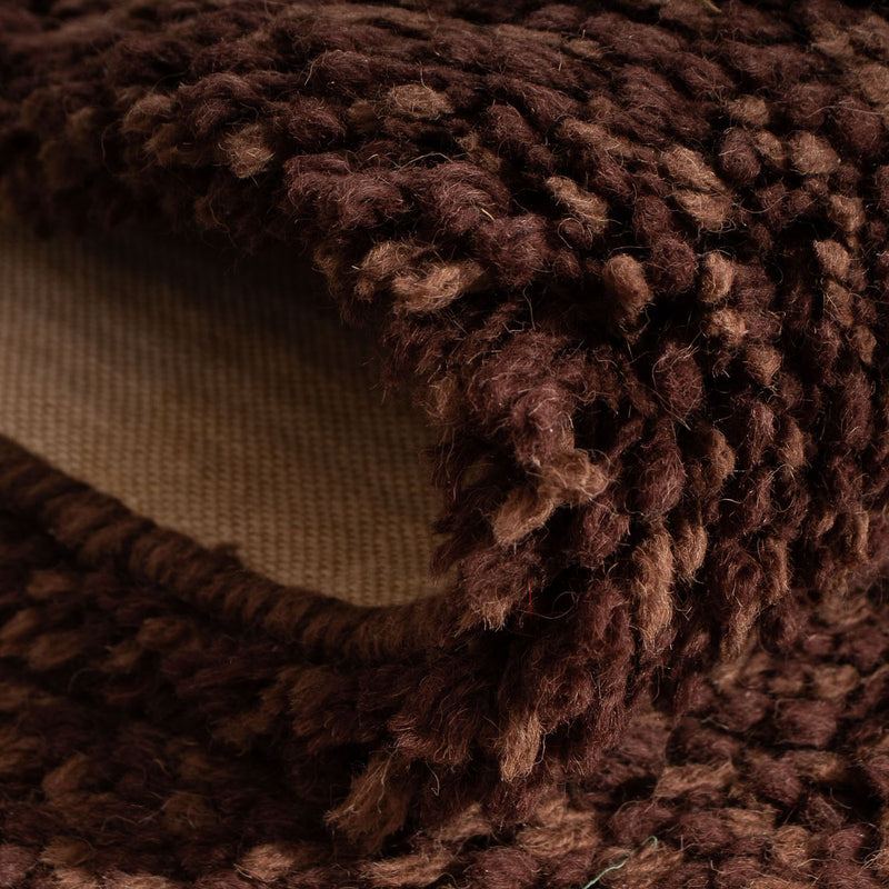 Tappeto corsia Tappeto a pelo alto - 295 x 66 cm - marrone