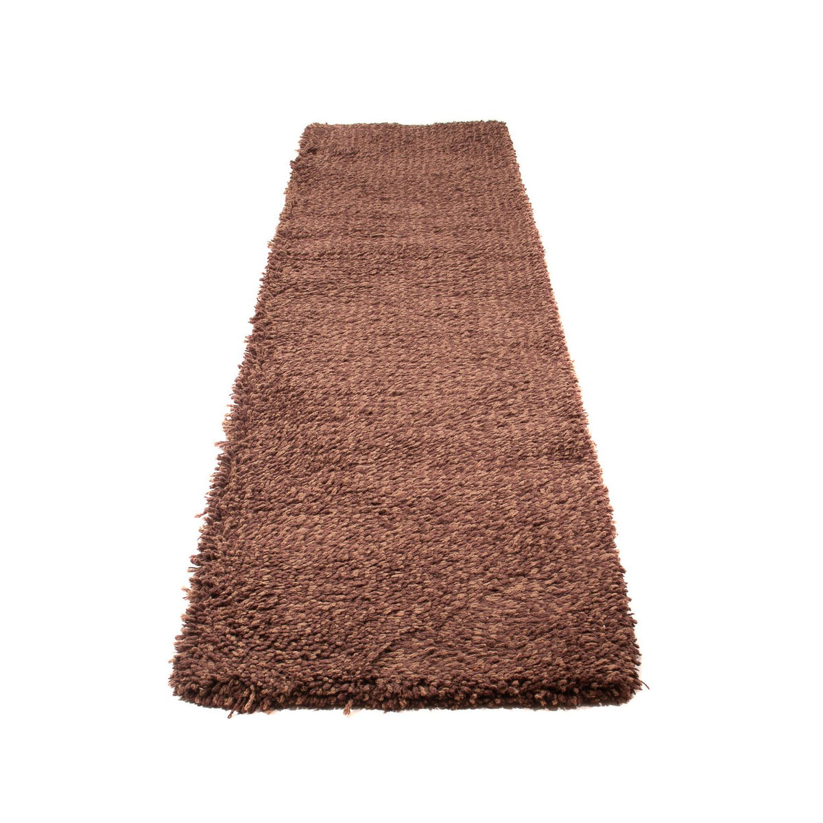 Tappeto corsia Tappeto a pelo alto - 295 x 66 cm - marrone