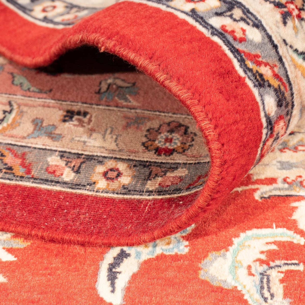 Tappeto orientale - Tabriz - 363 x 280 cm - rosso scuro