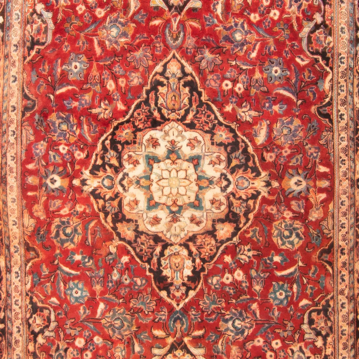 Tappeto Persero - Keshan - 322 x 183 cm - rosso