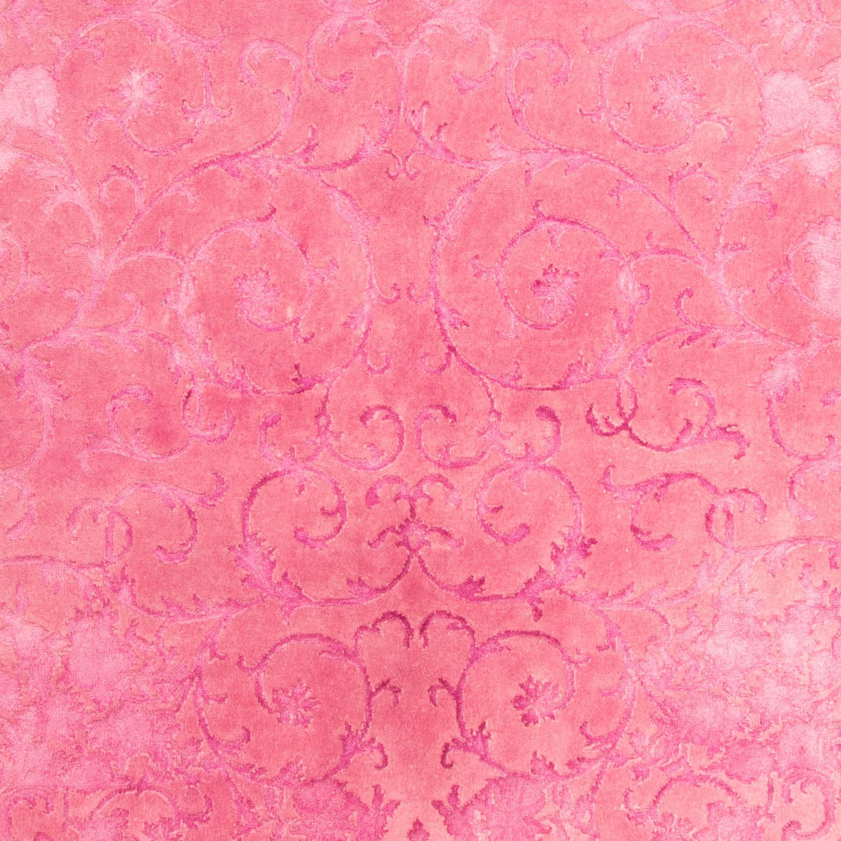 Tappeto in viscosa - 323 x 200 cm - rosa