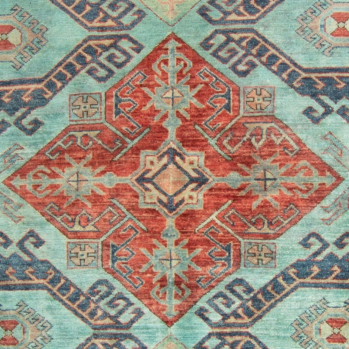 Tappeto Ziegler - Kazak - 267 x 186 cm - blu chiaro