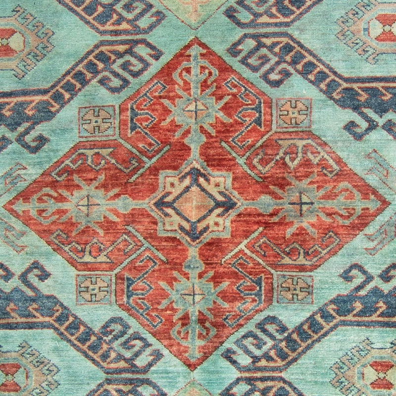 Tappeto Ziegler - Kazak - 267 x 186 cm - blu chiaro