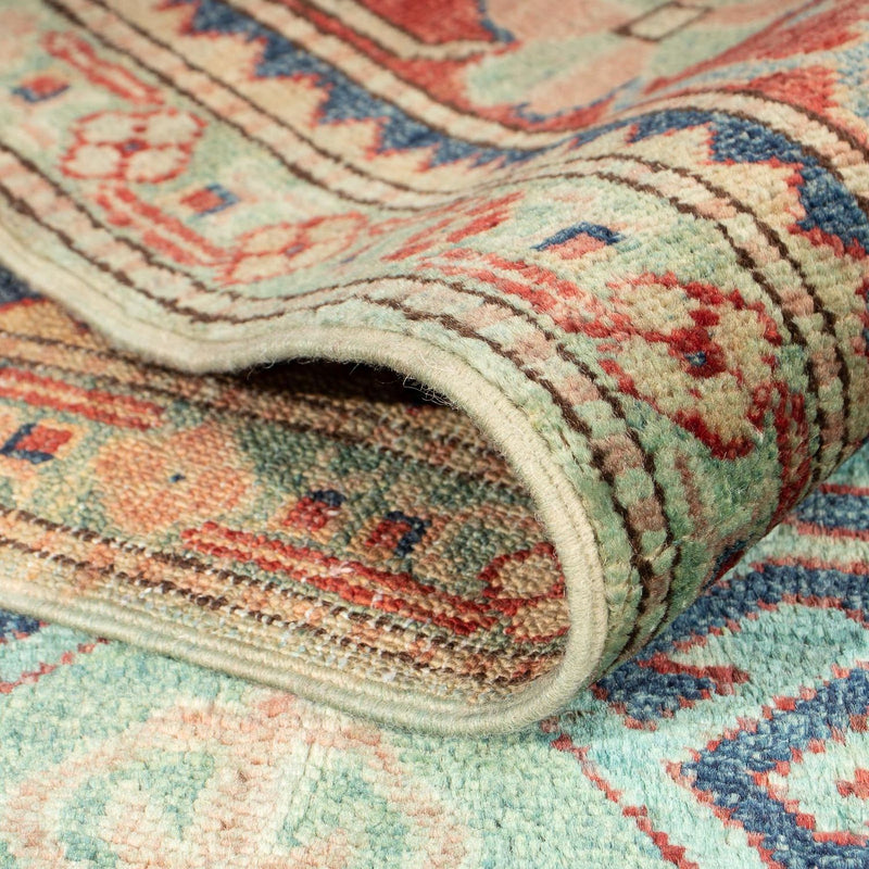 Tappeto Ziegler - Kazak - 267 x 186 cm - blu chiaro