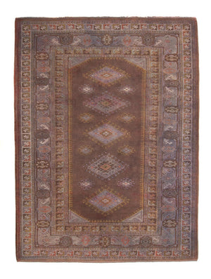 Tappeto Pakistani - 285 x 200 cm - marrone scuro
