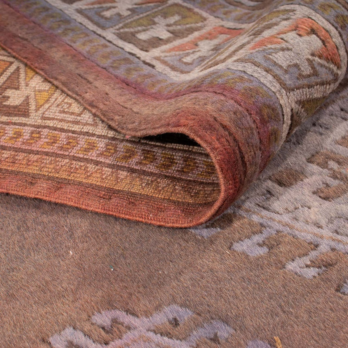 Tappeto Pakistani - 285 x 200 cm - marrone scuro