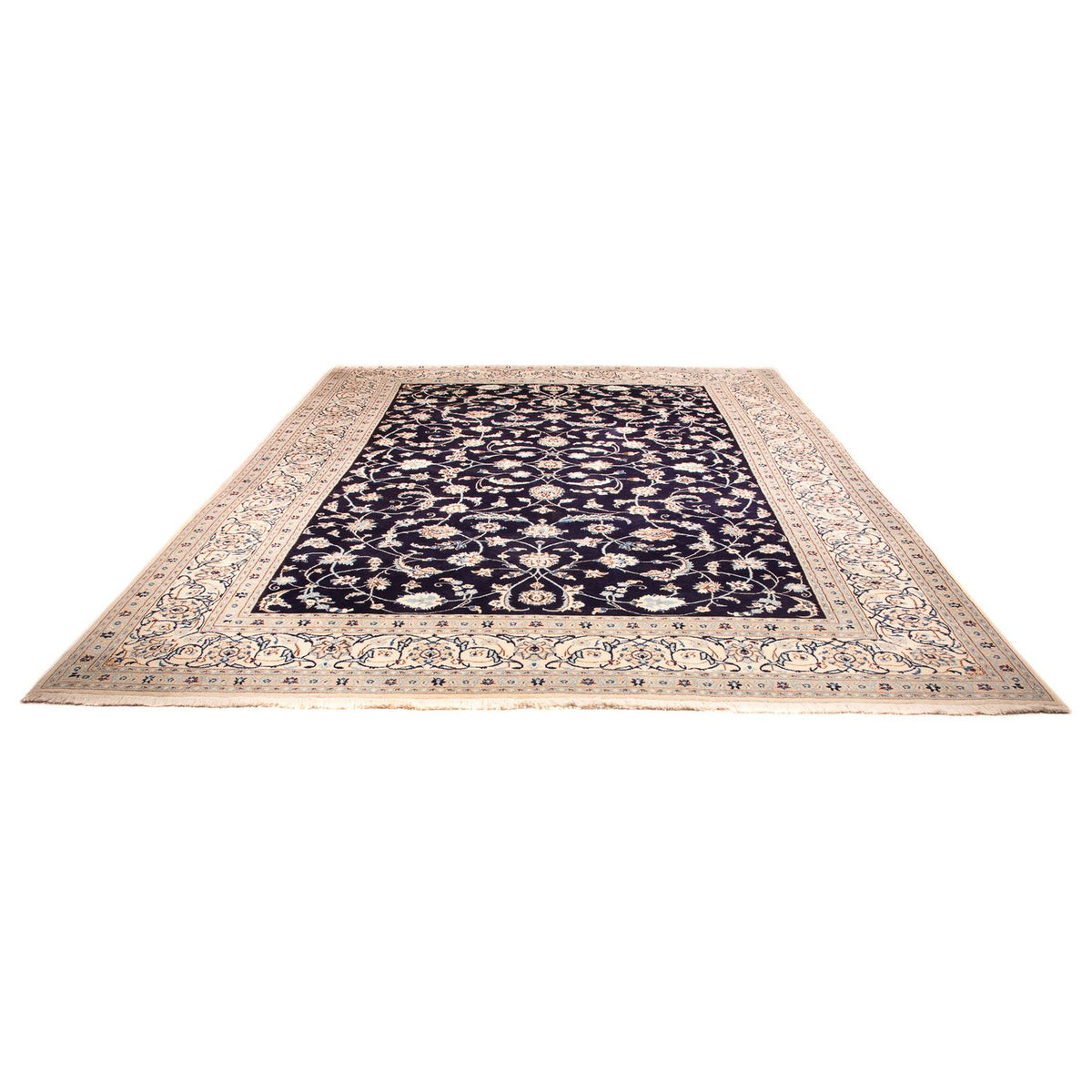 Tappeto Persero - Nain - Reale - 383 x 286 cm - blu scuro