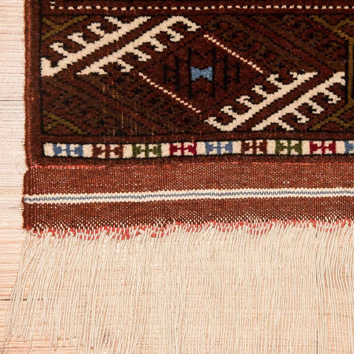 Tappeto Turkaman - 154 x 103 cm - marrone